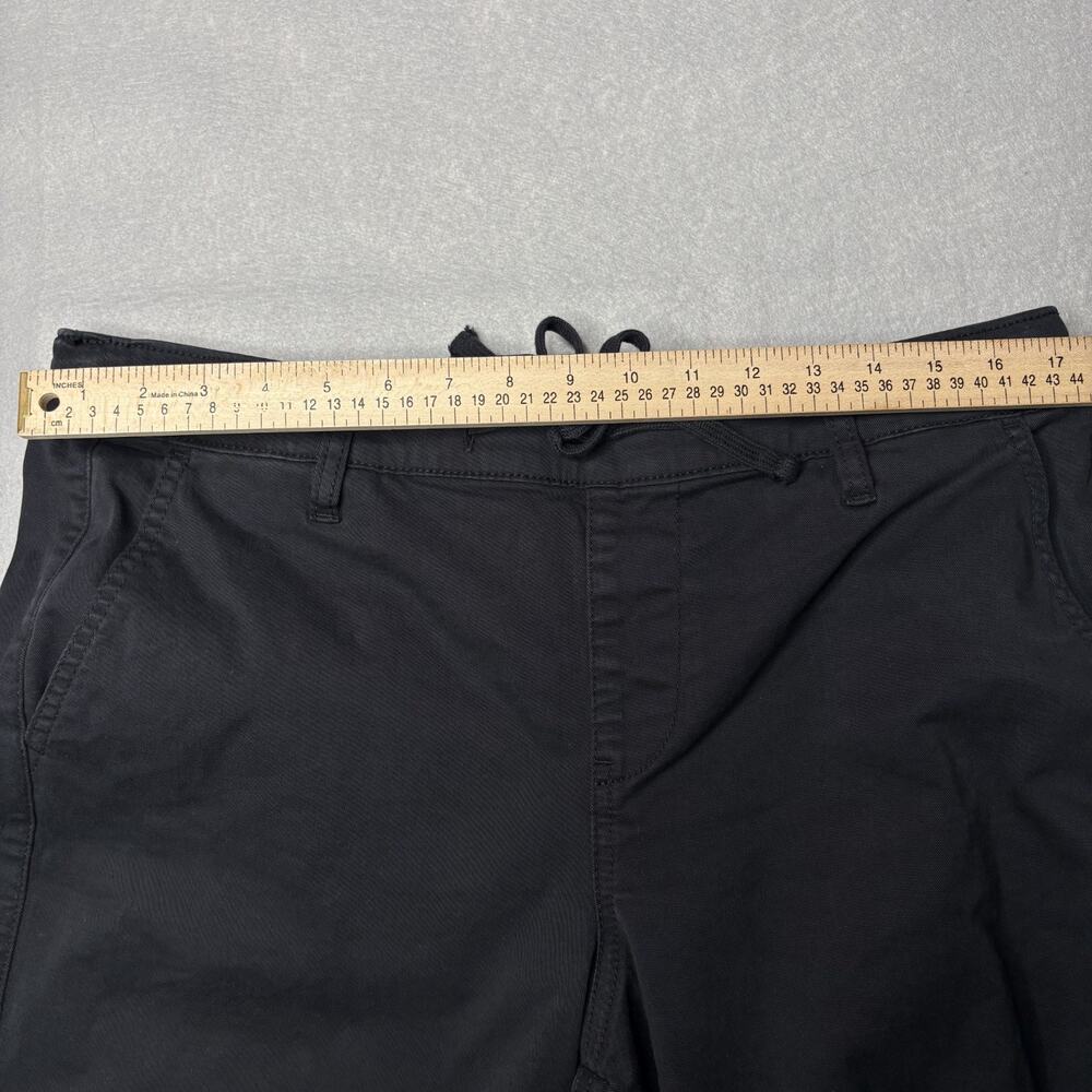 Torrid Weekend Wide Leg Crop Pants Womens Size 1 Black Pull On Plus - Picture 5 of 16